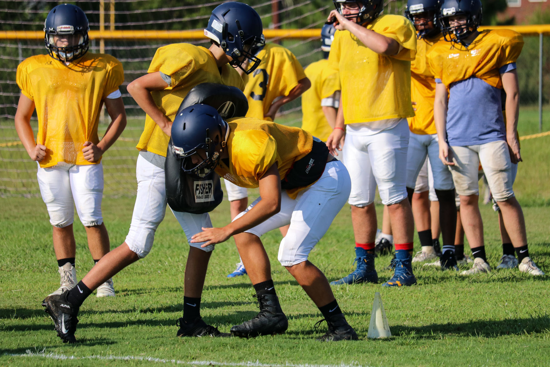 The King's Academy Football Practice